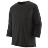 Maillot VTT Patagonia M's Merino 3/4 Sleeve Bike Jersey Black