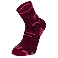 Chaussettes Bv Sport Trail Ultra Bordeaux Rose