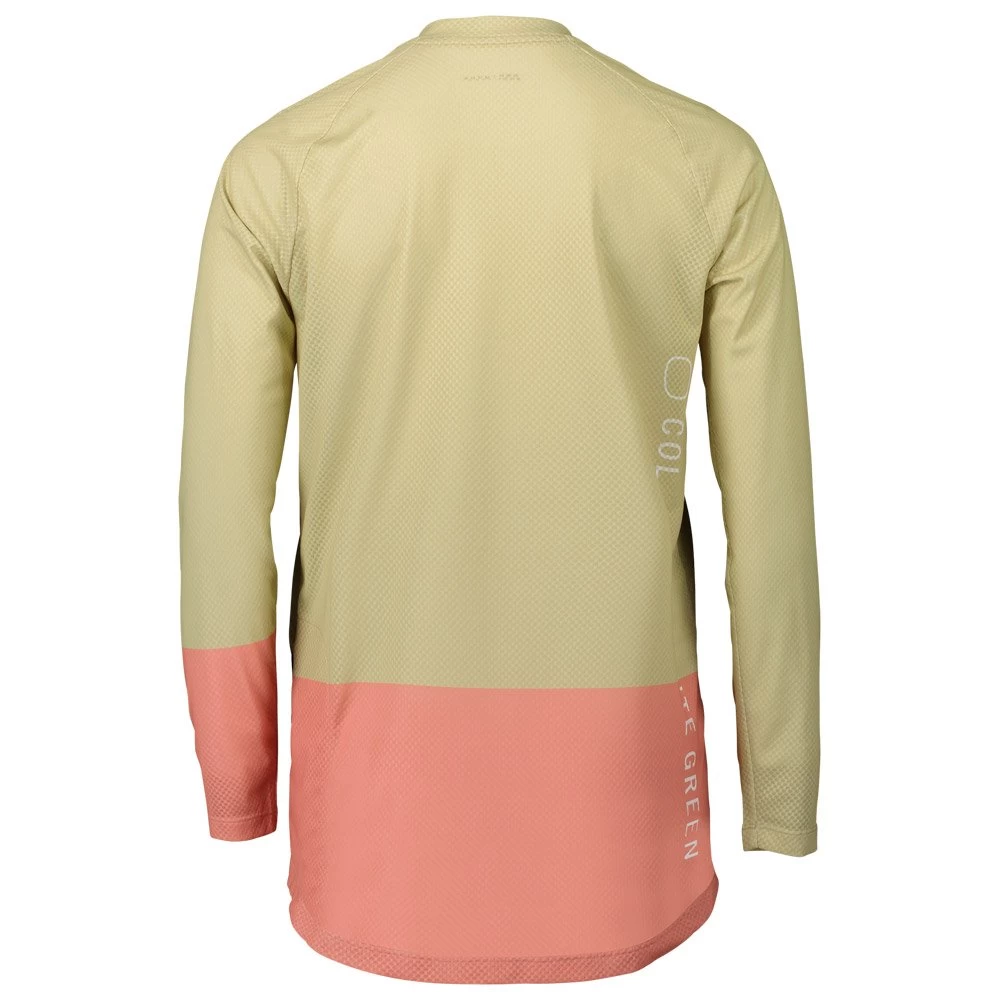 Maillot VTT Poc W's Mtb Pure Ls Jersey Prehnite Green Rock Salt 2 Maillot VTT Poc W's Mtb Pure Ls Jersey Prehnite Green Rock Salt – Image 2