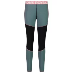Sous-vêtement Technique Mons Royale Europe W's Olympus Legging Burnt Sage Black