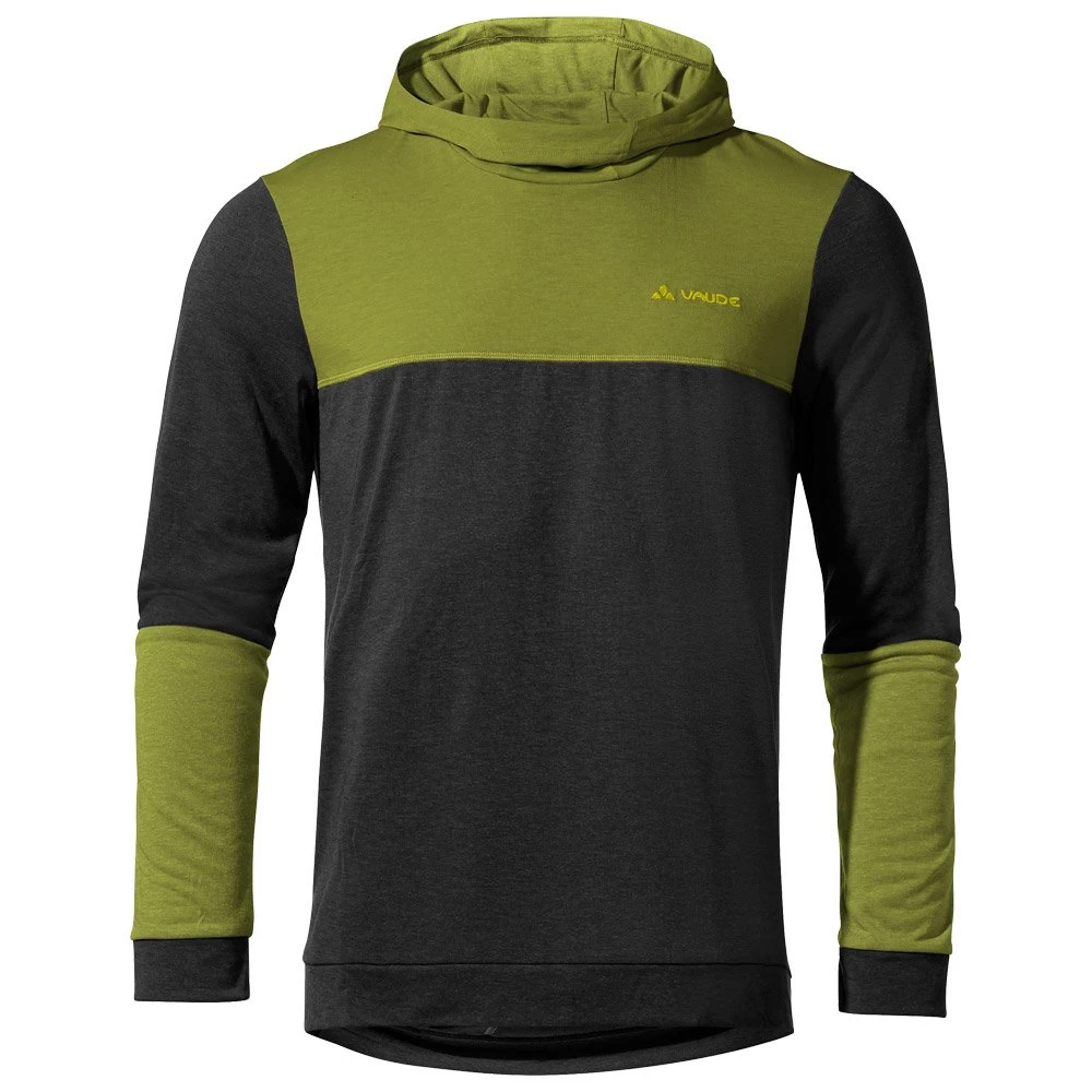 Maillot VTT Vaude Men's Qimsa Hoody Avocado 1 Maillot VTT Vaude Men's Qimsa Hoody Avocado