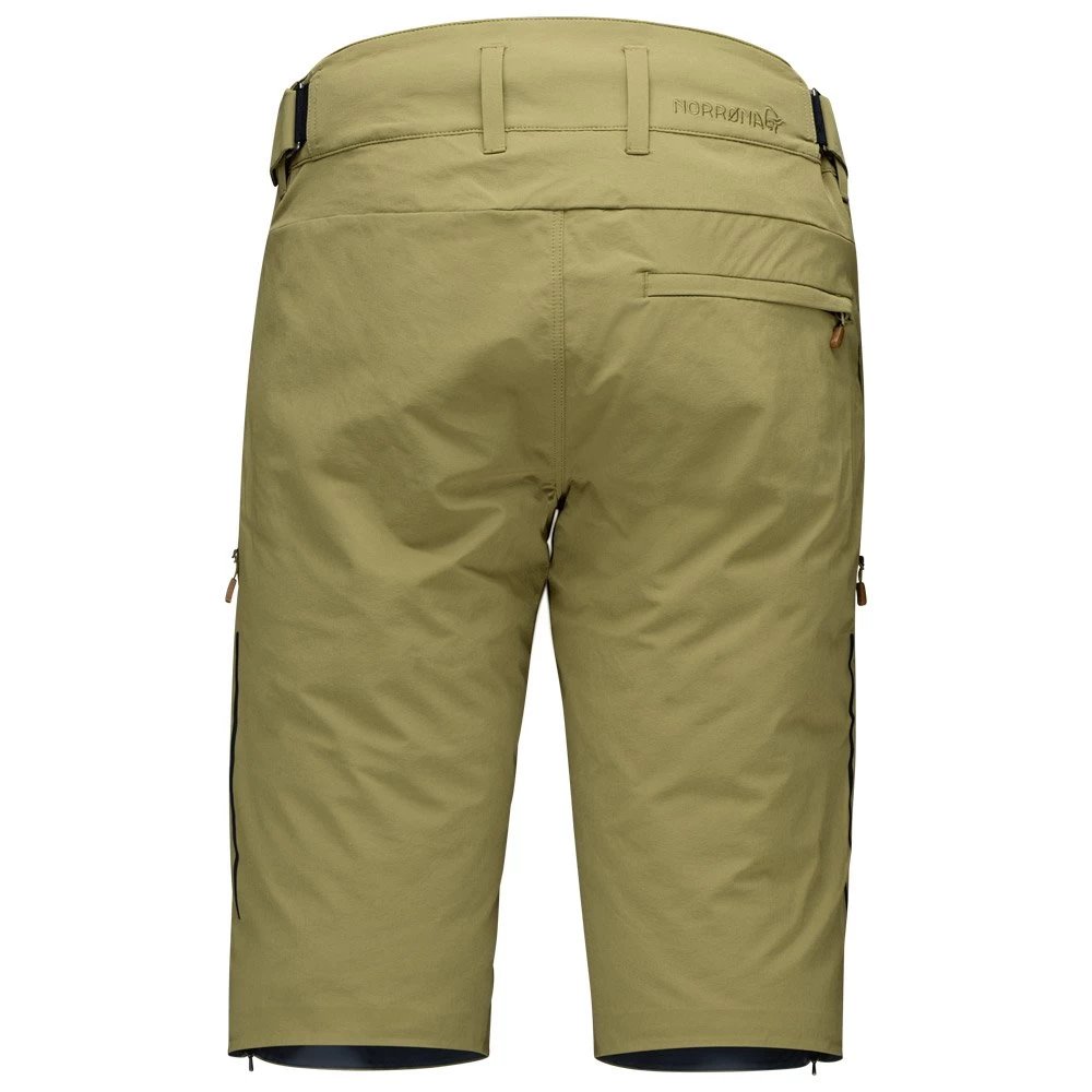 Short VTT Norrona Skibotn Flex1 Shorts M's Olive Drab 2 Short VTT Norrona Skibotn Flex1 Shorts M's Olive Drab – Image 2