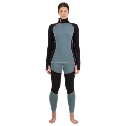 Sous-vêtement Technique Mons Royale Europe W's Olympus Half Zip Burnt Sage Black -Location de vêtements d'extérieur. 82c2dbe93df31ab0eed3b075715011cce5ab5266 H23MONRACC2269211 901