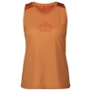 Tee-shirt De Trail Scott Endurance Tech Tank W Rose Beige Braze Orange