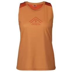 Tee-shirt De Trail Scott Endurance Tech Tank W Rose Beige Braze Orange