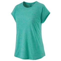 Tee-shirt De Trail Patagonia W's Ridge Flow Fresh Teal
