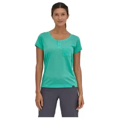 Maillot VTT Patagonia W's Cap Cool Trail Bike Henley Fresh Teal -Location de vêtements d'extérieur. 89852d24e6f0f498bc7c178389ba92f49175a14c E22PATAVTT2207853 4