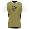 Maillot VTT Norrona Fjørå Wool T-Shirt M's Olive Drab Caviar
