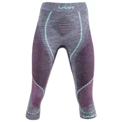 Sous-vêtement Technique Uyn W Ambityon Pants Medium Black Melange Pink Aqua