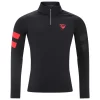 Sous-vêtement Technique Rossignol Classique Hero 1/2 Zip Black