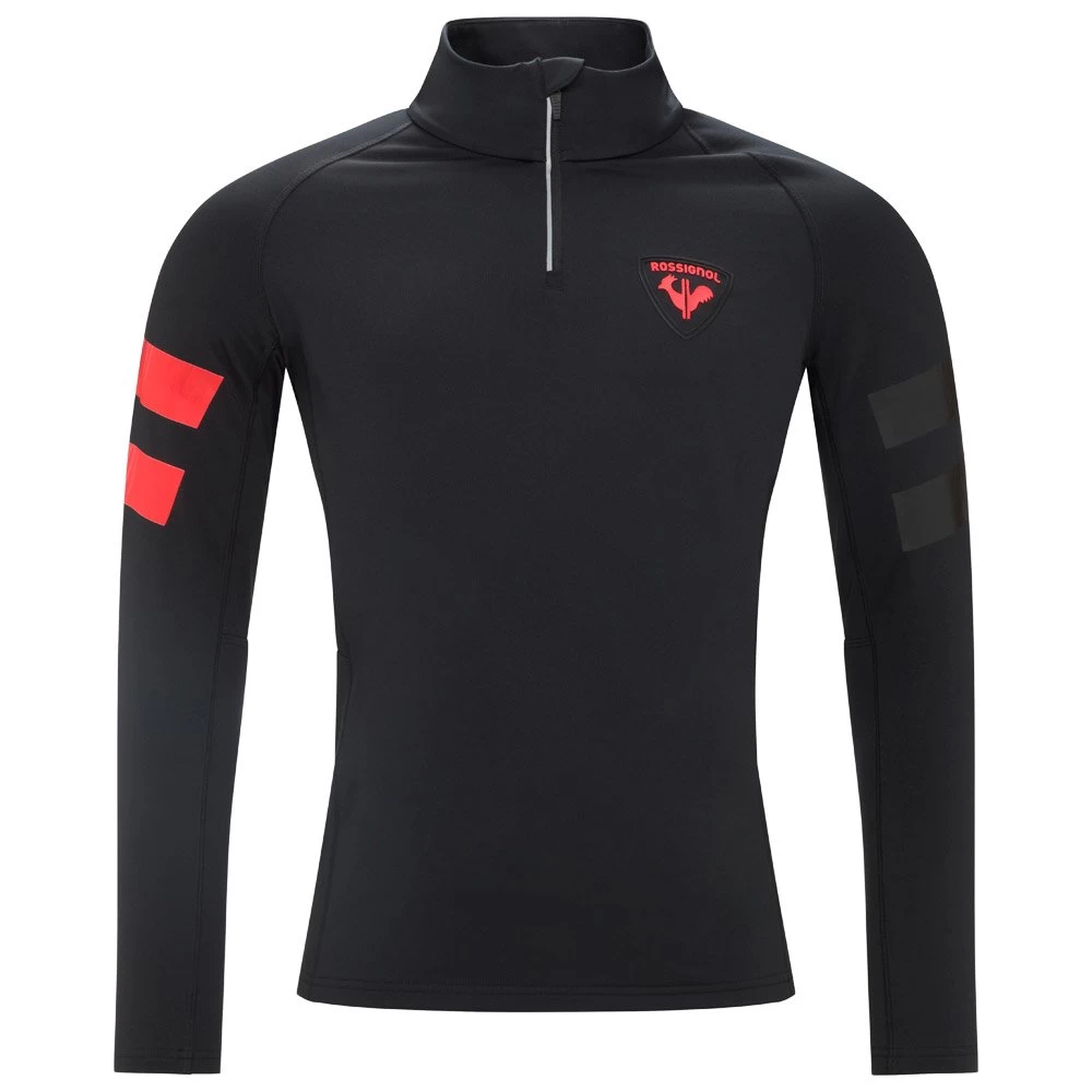 Sous-vêtement Technique Rossignol Classique Hero 1/2 Zip Black 1 Sous-vêtement Technique Rossignol Classique Hero 1/2 Zip Black
