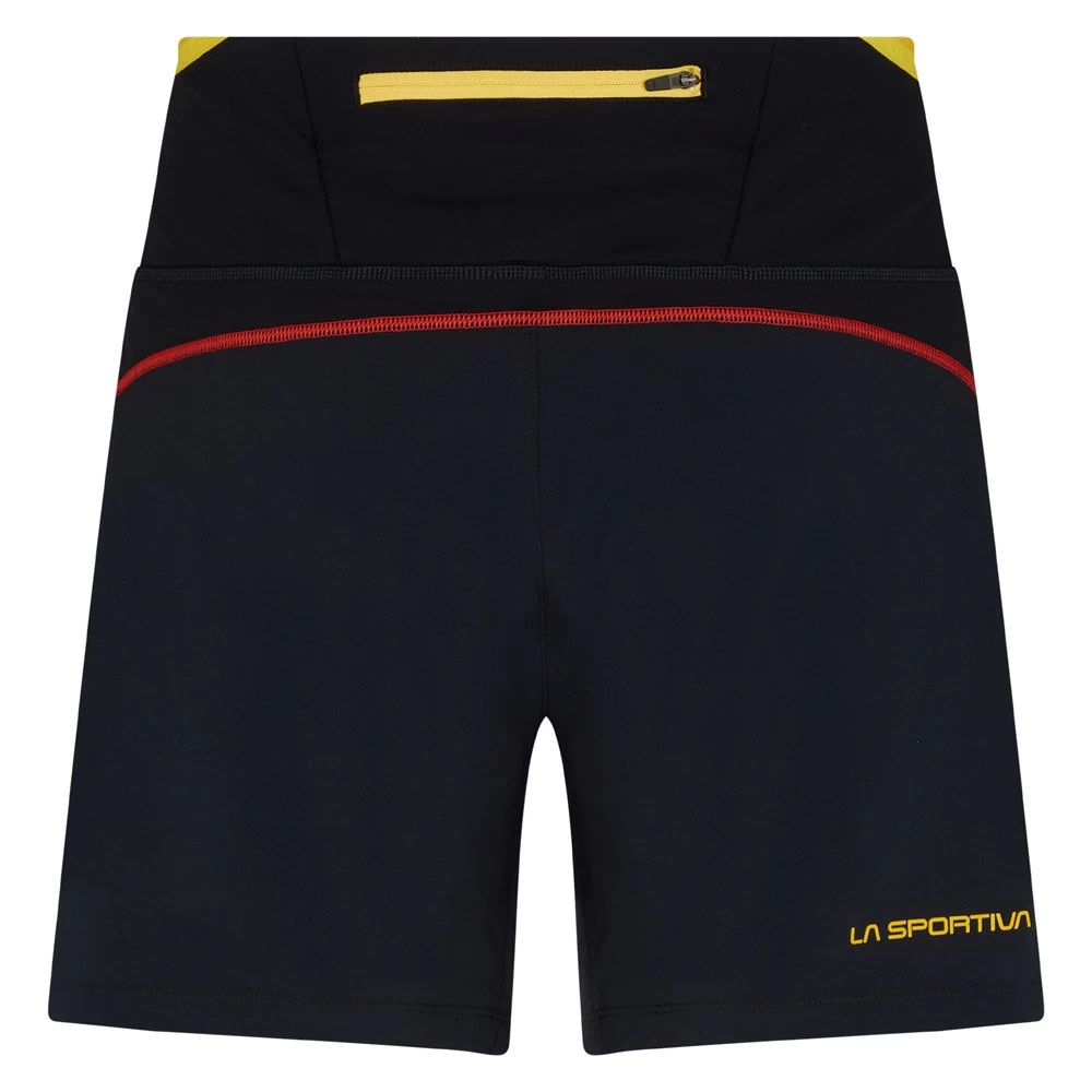 Short De Trail La Sportiva Ultra Distance Short 7"" M Black Yellow 2 Short De Trail La Sportiva Ultra Distance Short 7"" M Black Yellow – Image 2