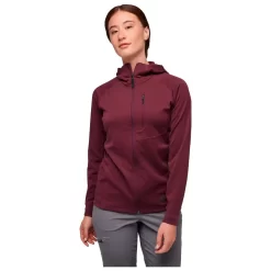 Polaire Black Diamond W Coefficient Fleece Hoody Blackberry -Location de vêtements d'extérieur. 8c5bc8e09afa81e6c73fcb688b5dfdb93528fad0 H22BDIATTH1340407 4