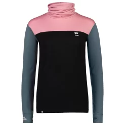 Sous-vêtement Technique Mons Royale Europe W's Yotei High Neck Dusty Pink Burnt Sage