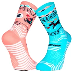 Chaussettes Bv Sport Trail Ultra Collection Des Bosses Et Des Bulles Noel