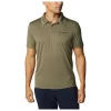 Tee-shirt De Rando Columbia M's Zero Rules Polo Shirt Stone Green