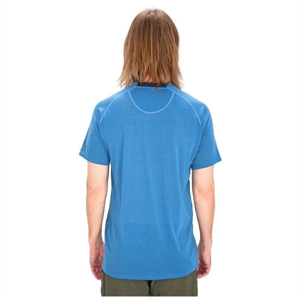 Tee-shirt De Rando State Of Elevenate M Primo Merino Tee Blue Sapphire 3 Tee-shirt De Rando State Of Elevenate M Primo Merino Tee Blue Sapphire – Image 3