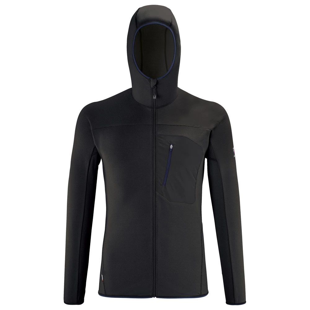 Polaire Millet Trilogy Lightgrid Hoodie Black 1 Polaire Millet Trilogy Lightgrid Hoodie Black