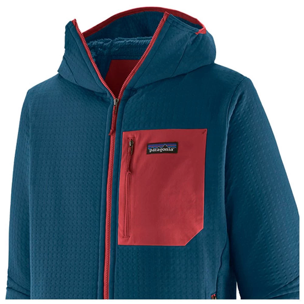 Polaire Patagonia M's R2 TechFace Hoody Tidepool Blue 2 Polaire Patagonia M's R2 TechFace Hoody Tidepool Blue – Image 2
