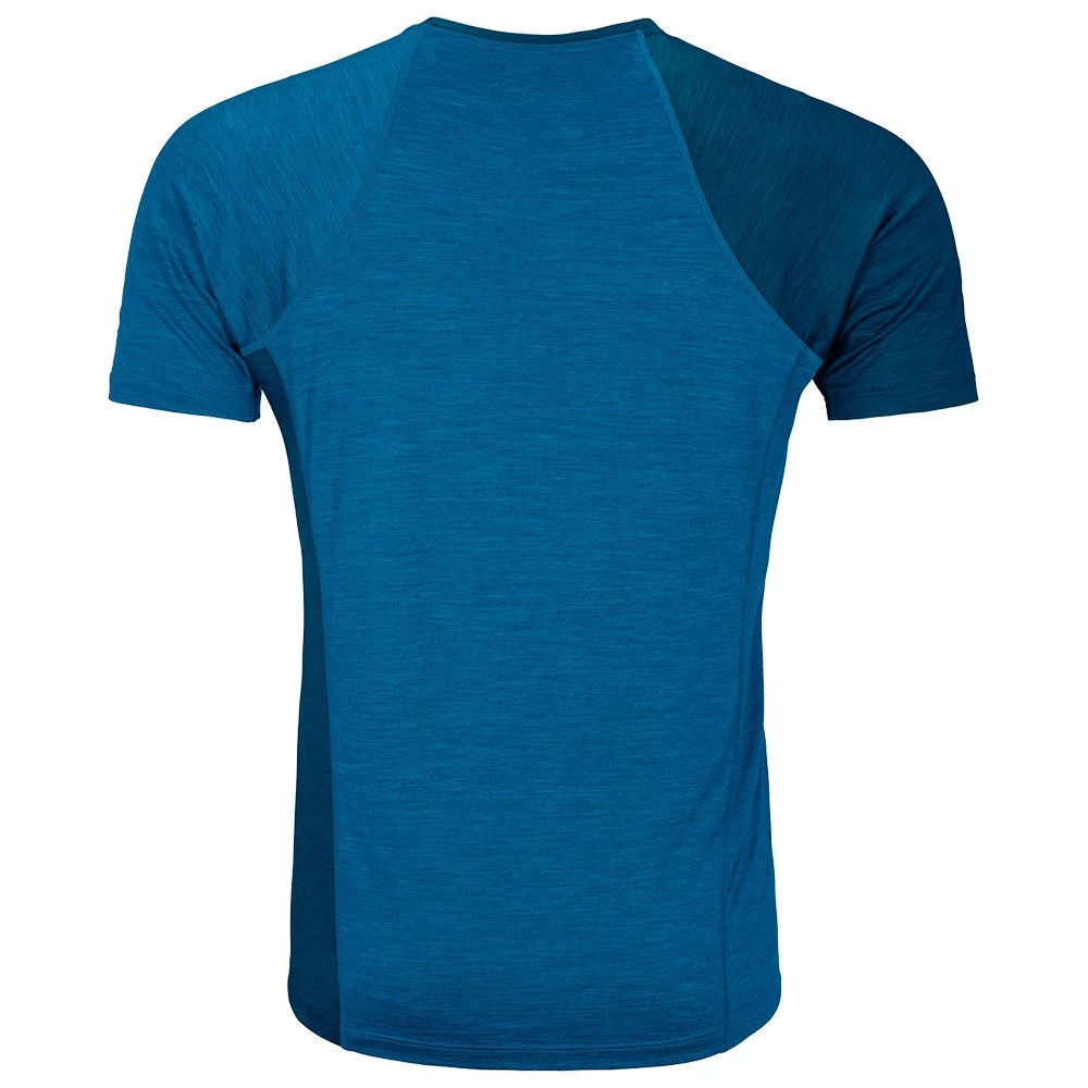 Tee-shirt De Rando Ortovox 120 Cool Tec Fast Upward Tshirt M Petrol Blue Blend 2 Tee-shirt De Rando Ortovox 120 Cool Tec Fast Upward Tshirt M Petrol Blue Blend – Image 2