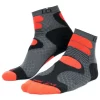 Chaussettes La Chaussette De France Nepal Gris Rouge