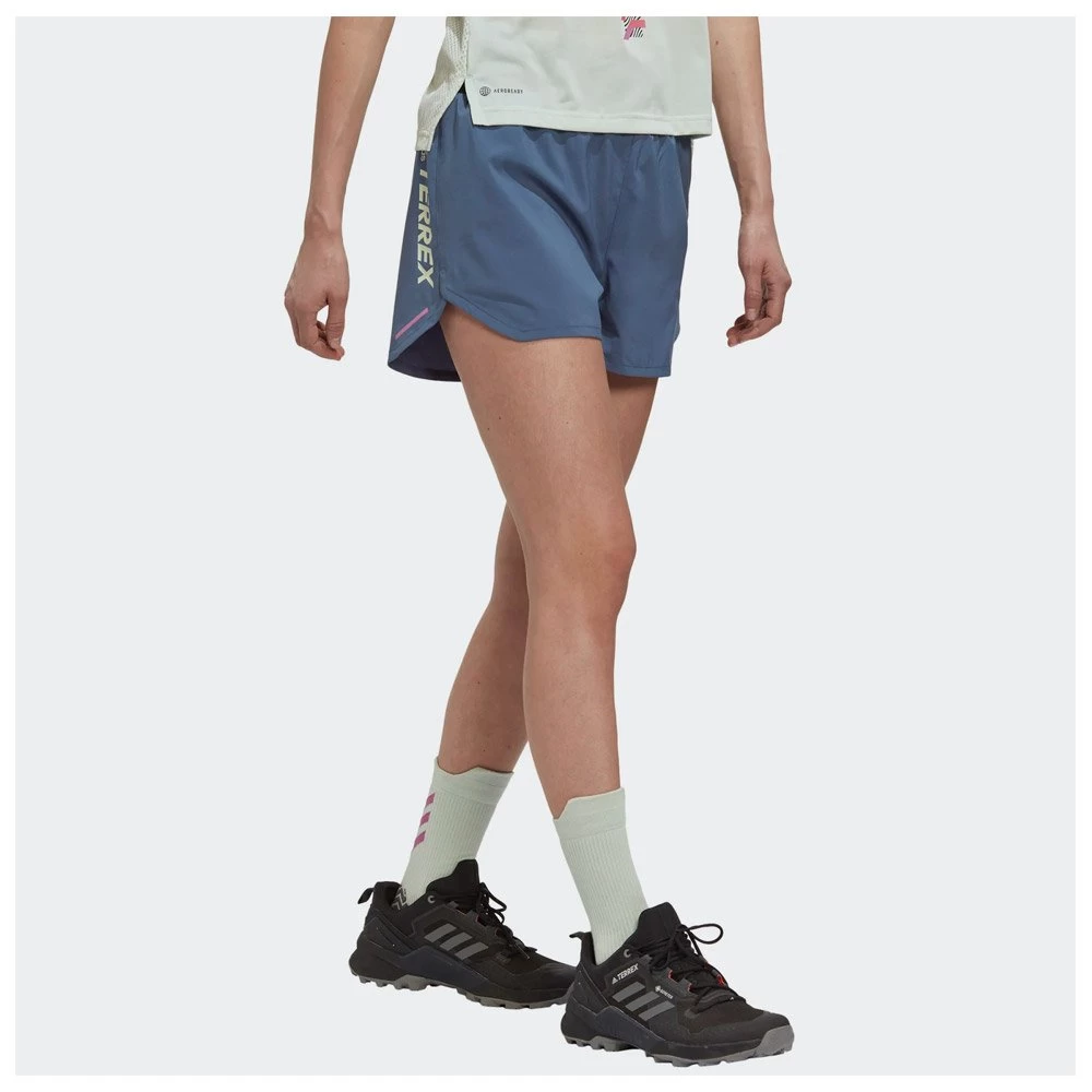 Short De Trail Adidas Agravic Women Wonder Steel 8 Short De Trail Adidas Agravic Women Wonder Steel – Image 8