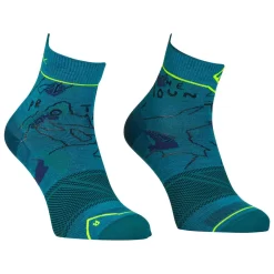 Chaussettes Ortovox Alpine Light Quarter Socks Mountain Blue