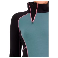 Sous-vêtement Technique Mons Royale Europe W's Olympus Half Zip Burnt Sage Black -Location de vêtements d'extérieur. a22e98e4760c16d68be1f7ffbb05fa609891e703 H23MONRACC2269211 902