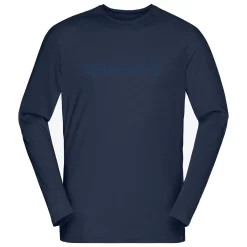 Sous-vêtement Technique Norrona Falketind Equaliser Merino Round Neck M's Indigo Night