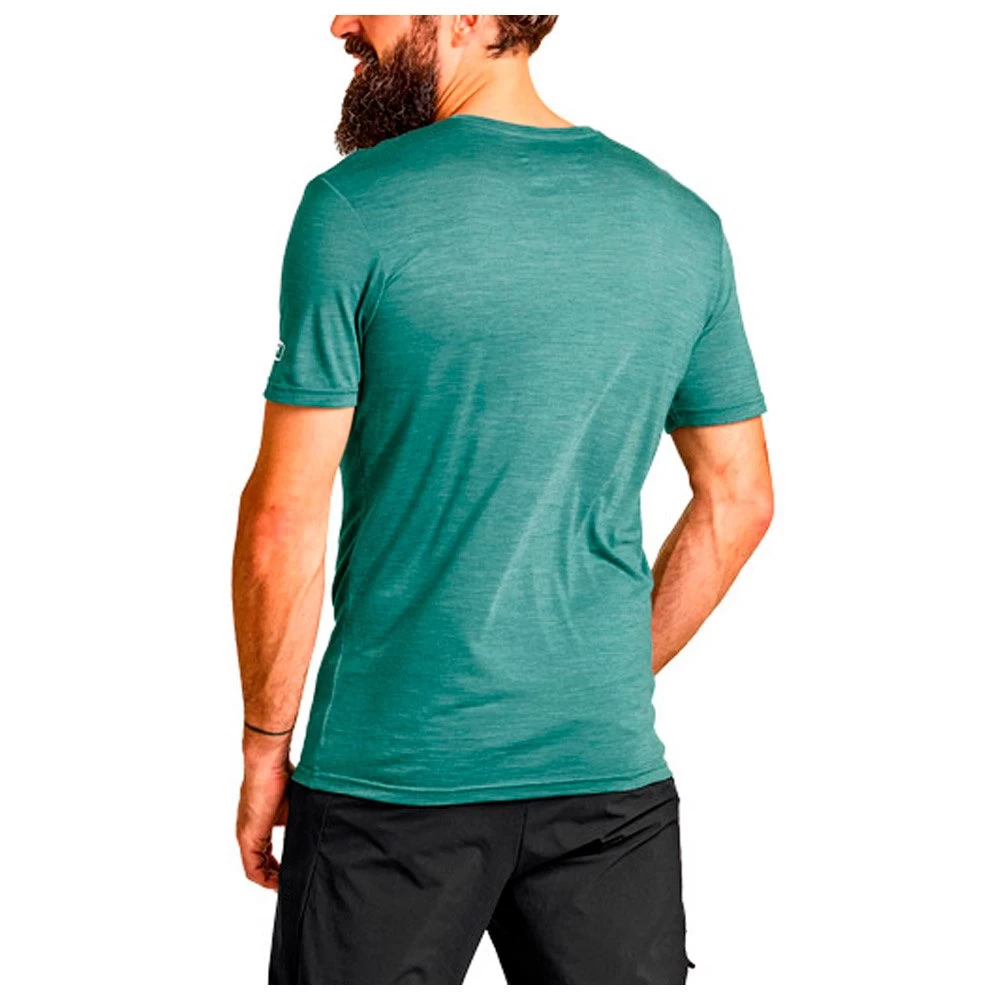 Tee-shirt De Rando Ortovox 120 Cool Tec Clean M Arctic Grey Blend 2 Tee-shirt De Rando Ortovox 120 Cool Tec Clean M Arctic Grey Blend – Image 2