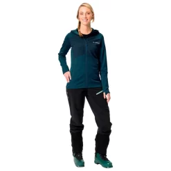 Polaire Vaude Women's Monviso Hooded Grid Fleece Jacket Sea Uni -Location de vêtements d'extérieur. a66e3744b35b0a5bf924a0b73c2f7cdb916b60c4 H23VAUDTTH2344302 901