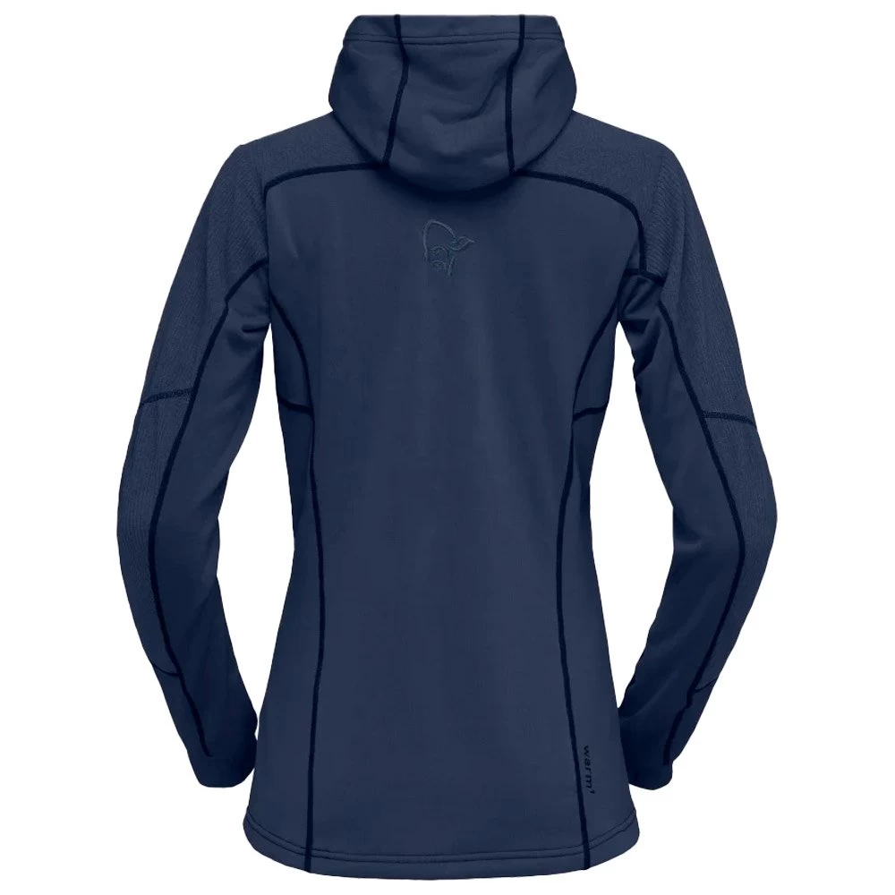 Polaire Norrona Lofoten Thermal Pro Hood W's Indigo Night 3 Polaire Norrona Lofoten Thermal Pro Hood W's Indigo Night – Image 3