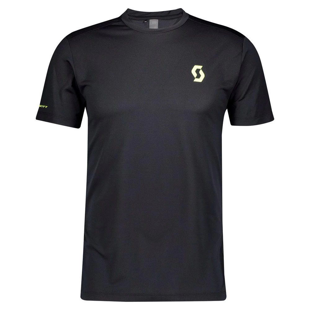 Tee-shirt De Trail Scott RC Run Team S/S Men's Black/Yellow 1 Tee-shirt De Trail Scott RC Run Team S/S Men's Black/Yellow