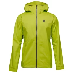 Veste De Rando Black Diamond M Stormline Stretch Rain Shell Optical Yellow