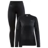 Sous-vêtement Technique Craft CORE Dry Baselayer Set W Black