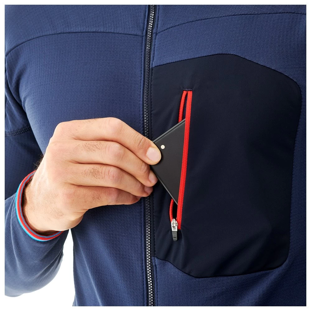 Polaire Millet Trilogy Lightgrid Hoodie Saphir 2 Polaire Millet Trilogy Lightgrid Hoodie Saphir – Image 2