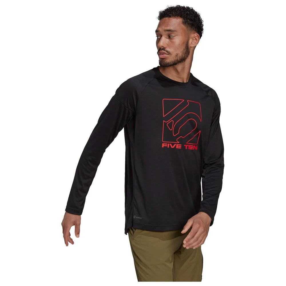 Maillot VTT Five Ten 5.10 Ls Jersey Black 4 Maillot VTT Five Ten 5.10 Ls Jersey Black – Image 4