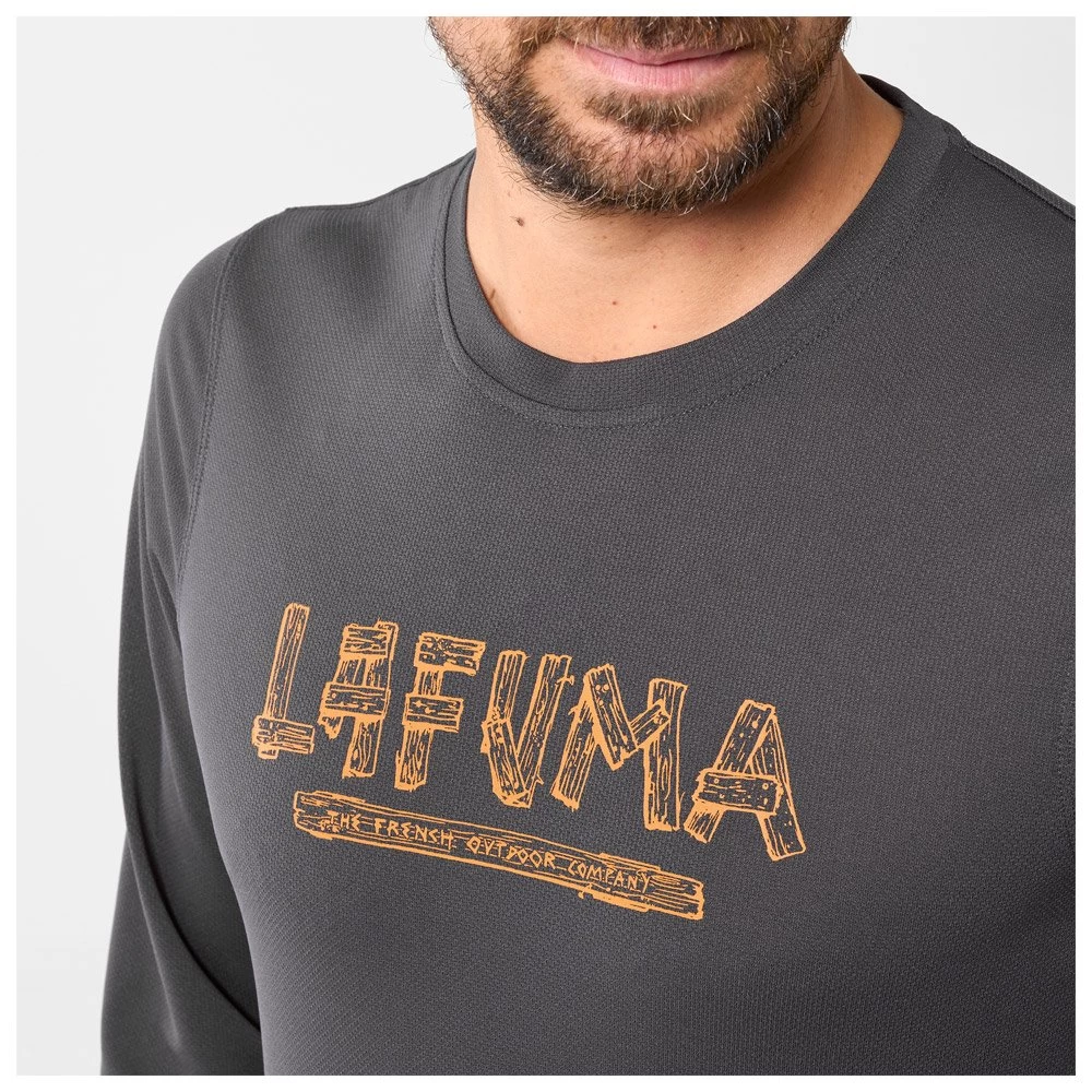 Tee-shirt De Rando Lafuma Shield LS M Asphalt 3 Tee-shirt De Rando Lafuma Shield LS M Asphalt – Image 3