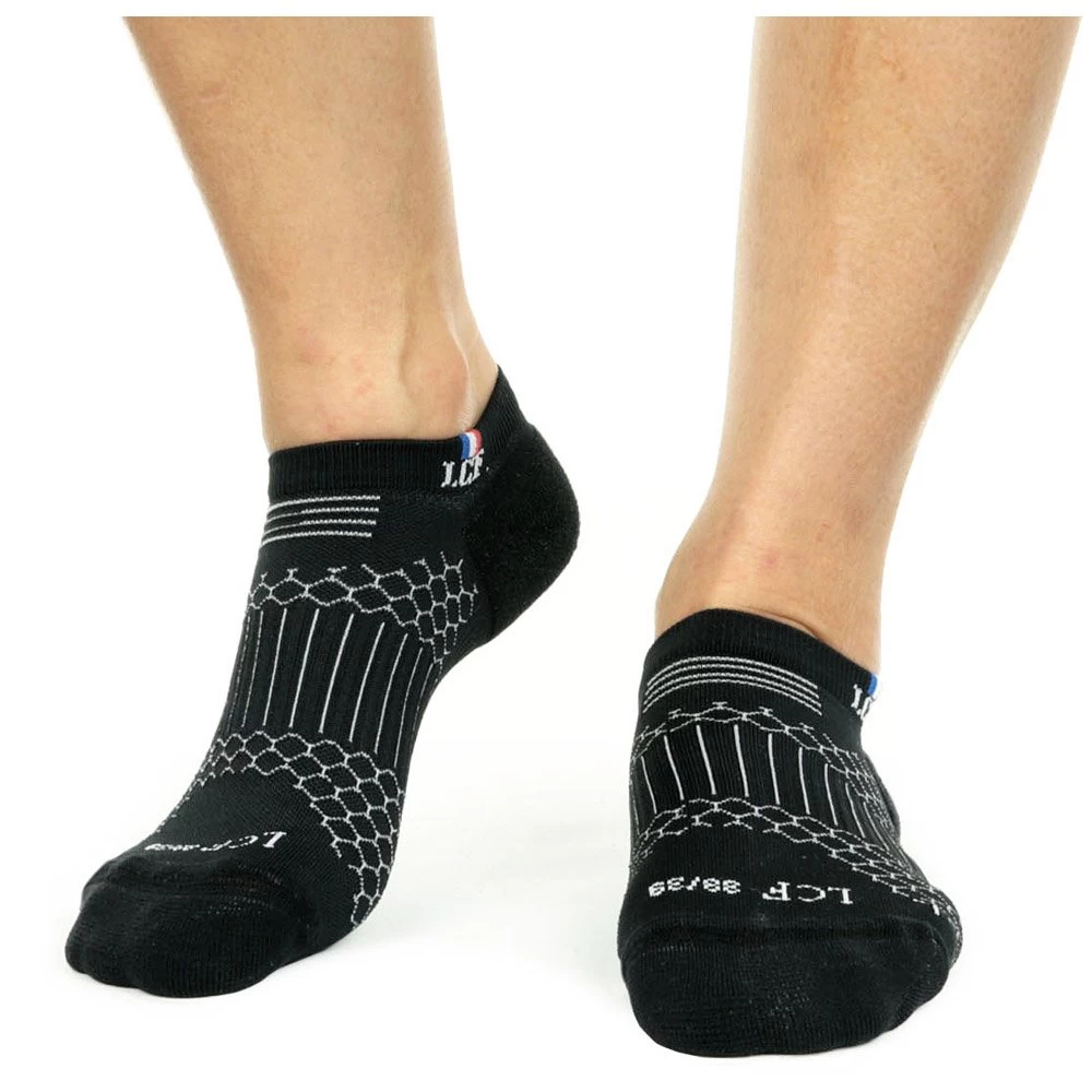 Chaussettes La Chaussette De France Boogaloo Blanc Noir 4 Chaussettes La Chaussette De France Boogaloo Blanc Noir – Image 4