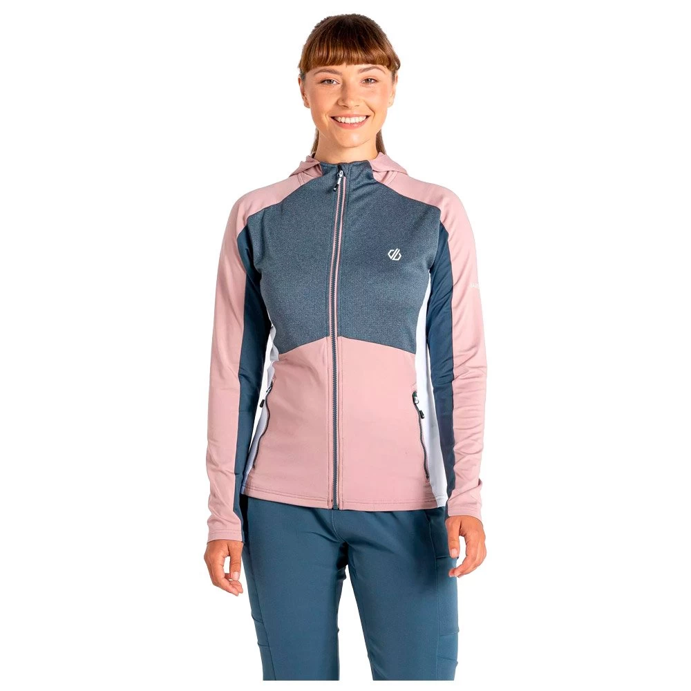 Polaire DARE2B Ritual II Core Stretch Dusky Rose Orion Grey White 3 Polaire DARE2B Ritual II Core Stretch Dusky Rose Orion Grey White – Image 3