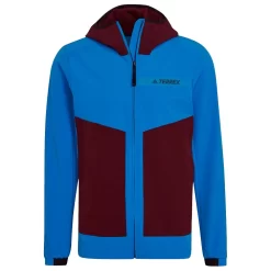 Veste De Rando Adidas MT Softshel Jkt Blue Cock
