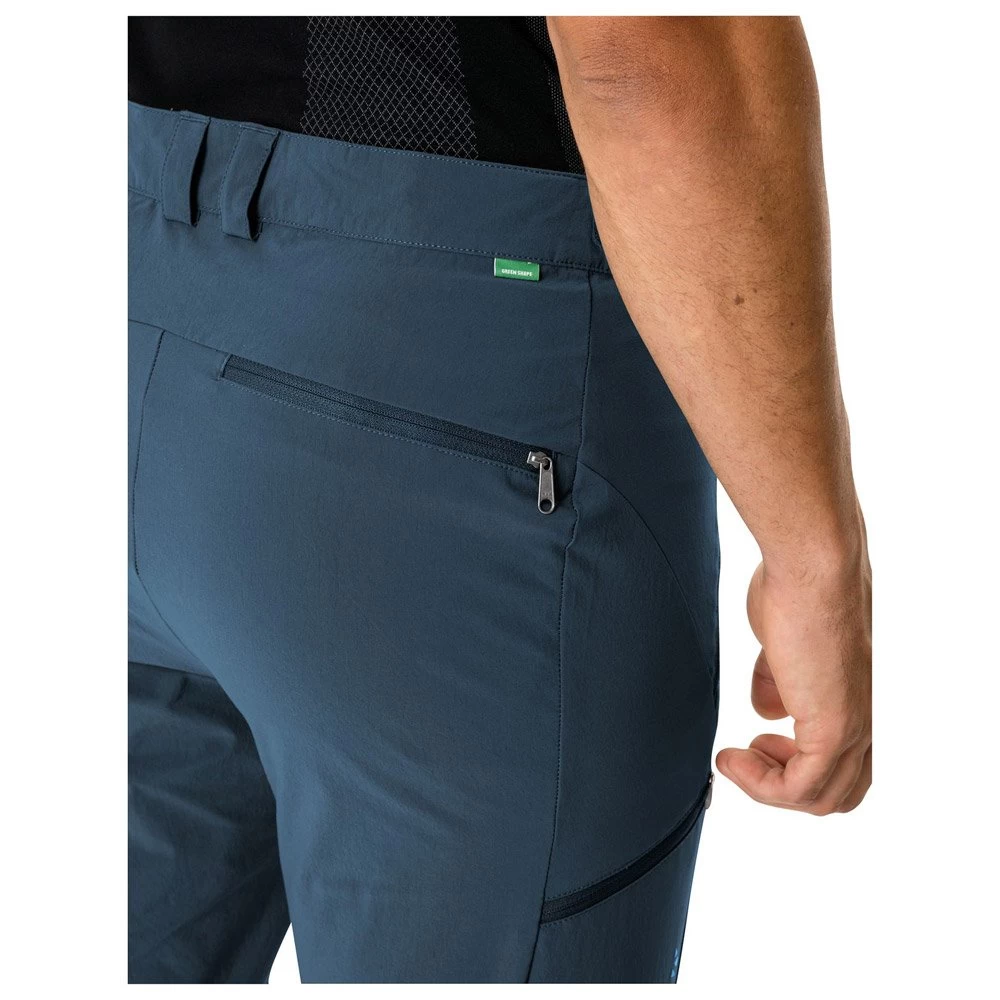 Pantalon De Rando Vaude Men's Farley Stretch T-Zip Pant Dark Sea 3 Pantalon De Rando Vaude Men's Farley Stretch T-Zip Pant Dark Sea – Image 3