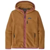 Polaire Patagonia Women's Retro Pile Hoody Nest Brown Amaranth Pink