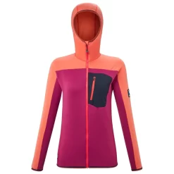 Polaire Millet Trilogy Lightgrid Hoodie Dragon Coral Chrome