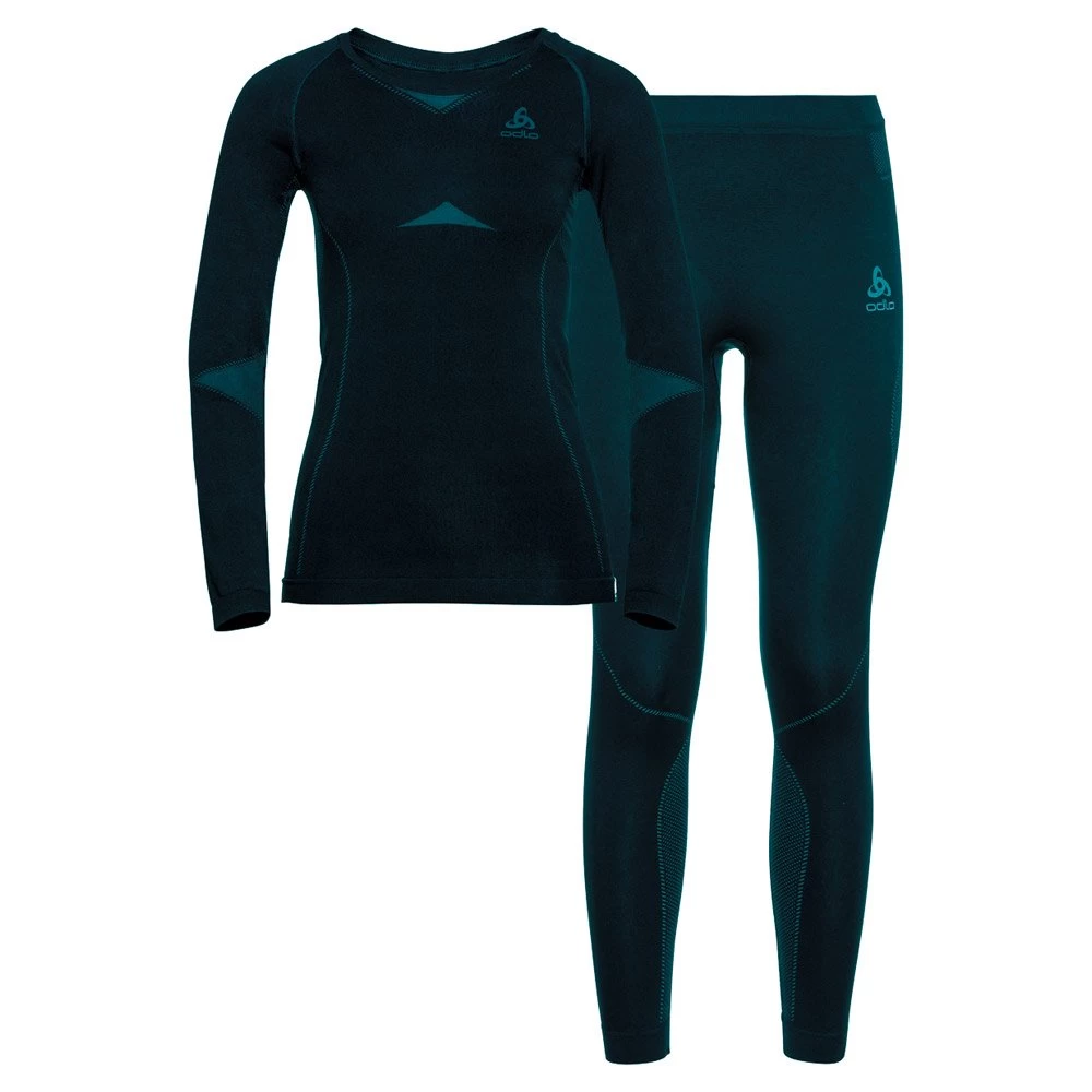 Sous-vêtement Technique Odlo Fundamentals Performance Warm Wmn Dark Sapphire Blue Radiance 1 Sous-vêtement Technique Odlo Fundamentals Performance Warm Wmn Dark Sapphire Blue Radiance