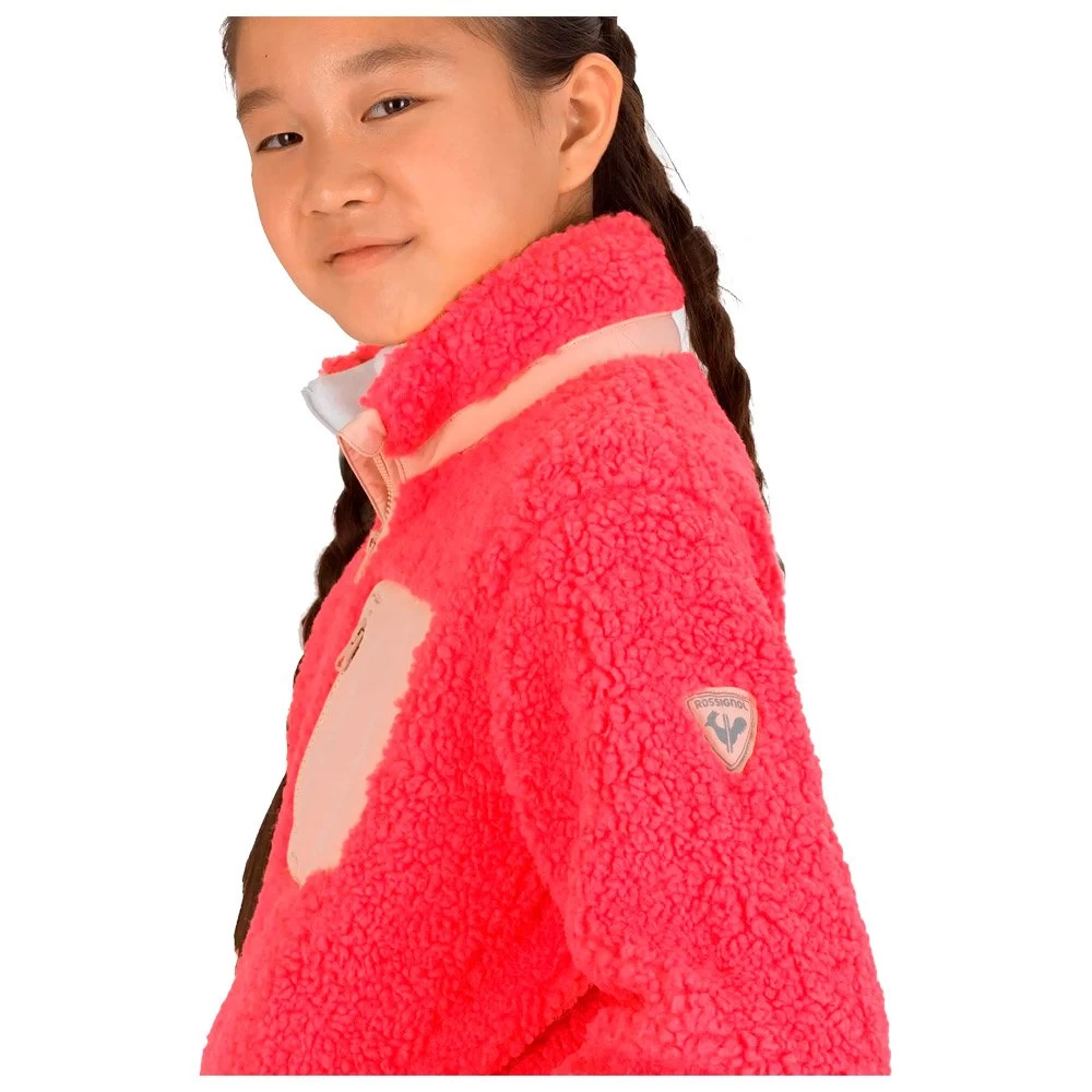 Polaire Rossignol Junior Fleece Jkt Pink Lift 6 Polaire Rossignol Junior Fleece Jkt Pink Lift – Image 6