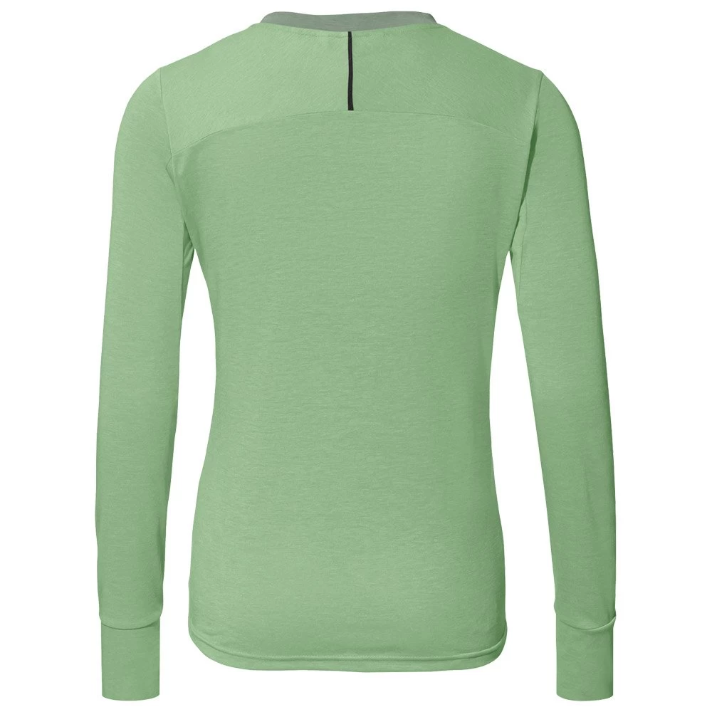 Maillot VTT Vaude Women's Sveit Ls Shirt II Aloe Vera 2 Maillot VTT Vaude Women's Sveit Ls Shirt II Aloe Vera – Image 2