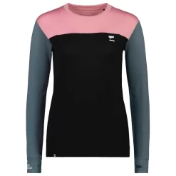 Sous-vêtement Technique Mons Royale Europe W's Yotei Ls Dusty Pink Burnt Sage