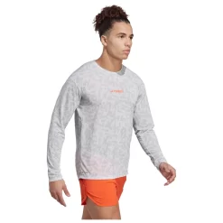 Tee-shirt De Trail Adidas Agravic Longsleeve Trail GFX White Grey Two -Location de vêtements d'extérieur. bd43be564d820f71bfc31e3ddf13192762f197c5 E23ADIDTTH3371040 3
