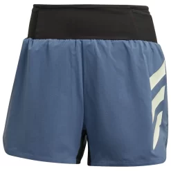 Short De Trail Adidas Agravic Women Wonder Steel